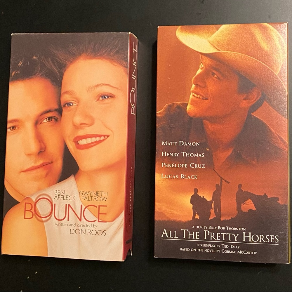 Ben AFFLECK Matt DAMON Gwyneth PALTROW 2000 MIRAMAX Academy screener VHS tapes